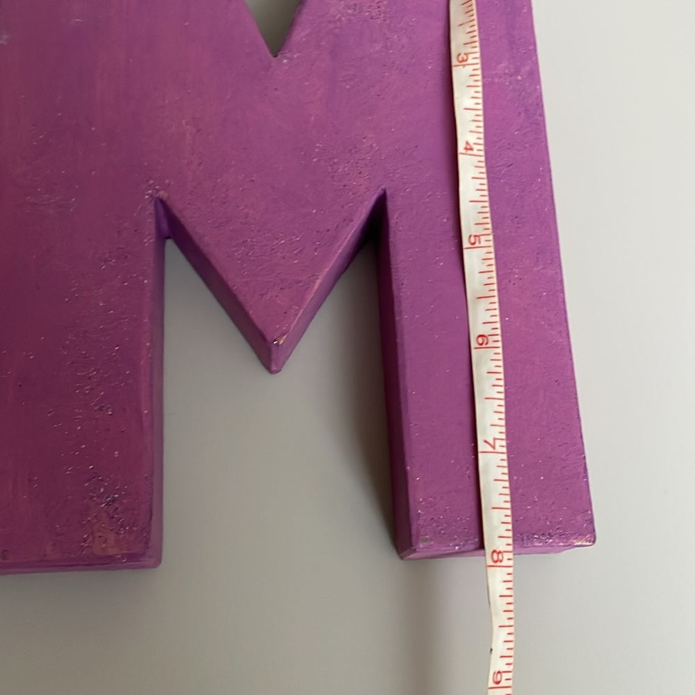 M block letter - Picture 5 of 7